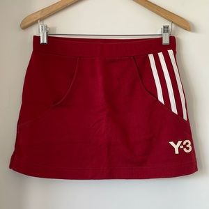 Y-3 cotton skirt